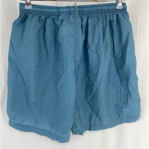 Nike Womens Loose Athletic Shorts Color Blue Gray Size Med